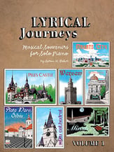 Lyrical Journeys for Solo Piano piano sheet music cover